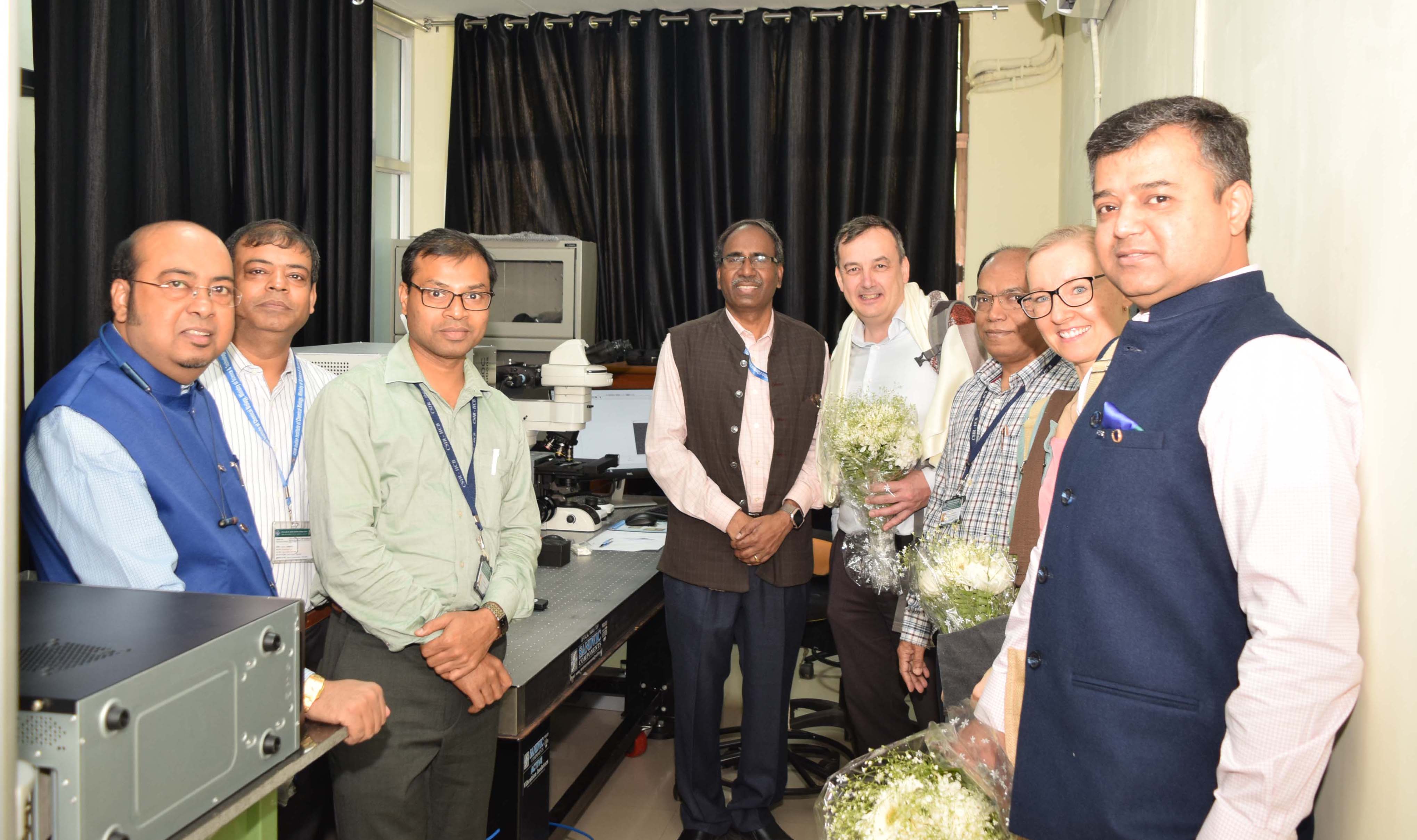 Impressions of CSIR-IICB: lab visits