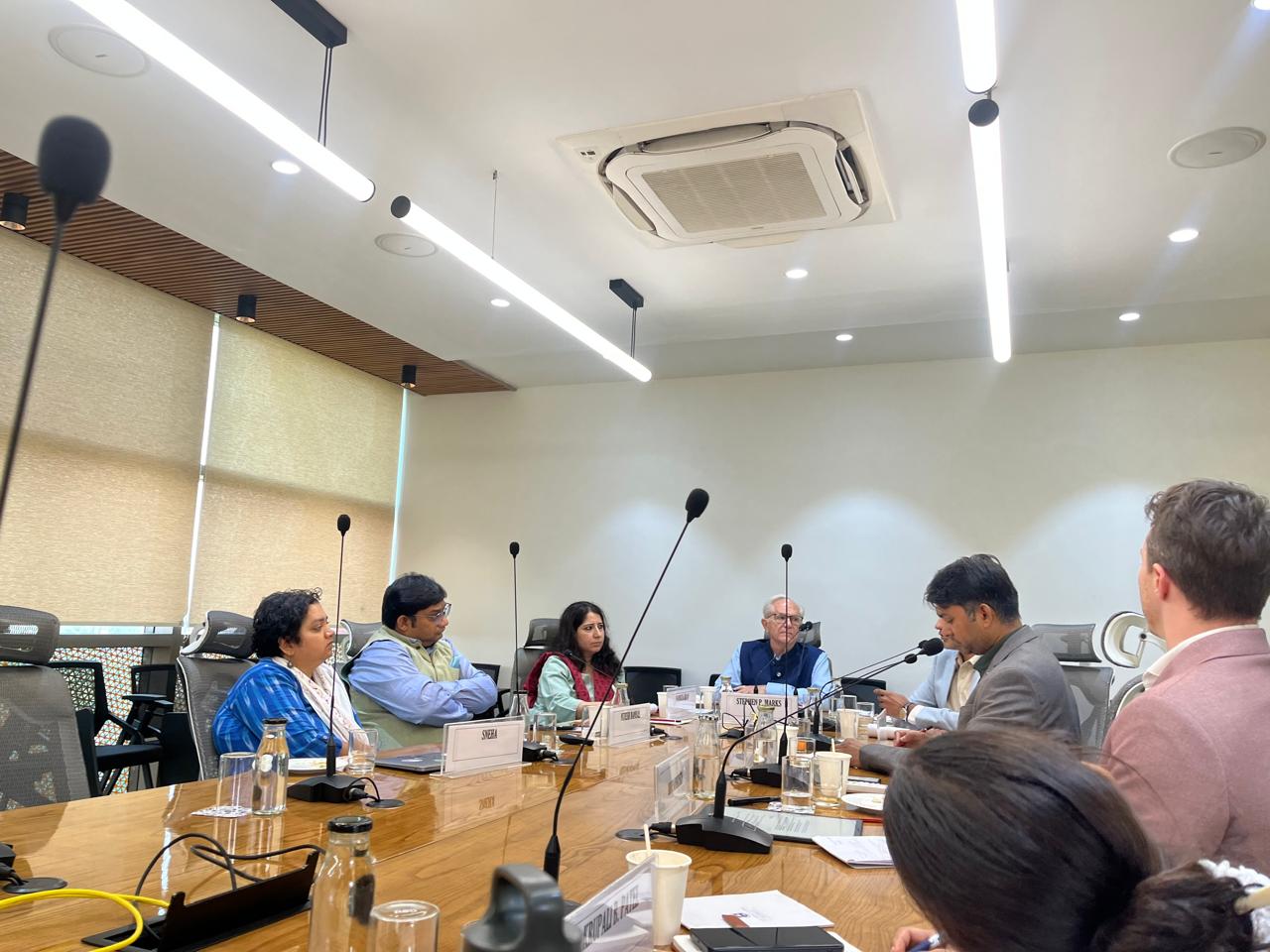 conference participants at the academic exchange at O.P. Jindal Global University