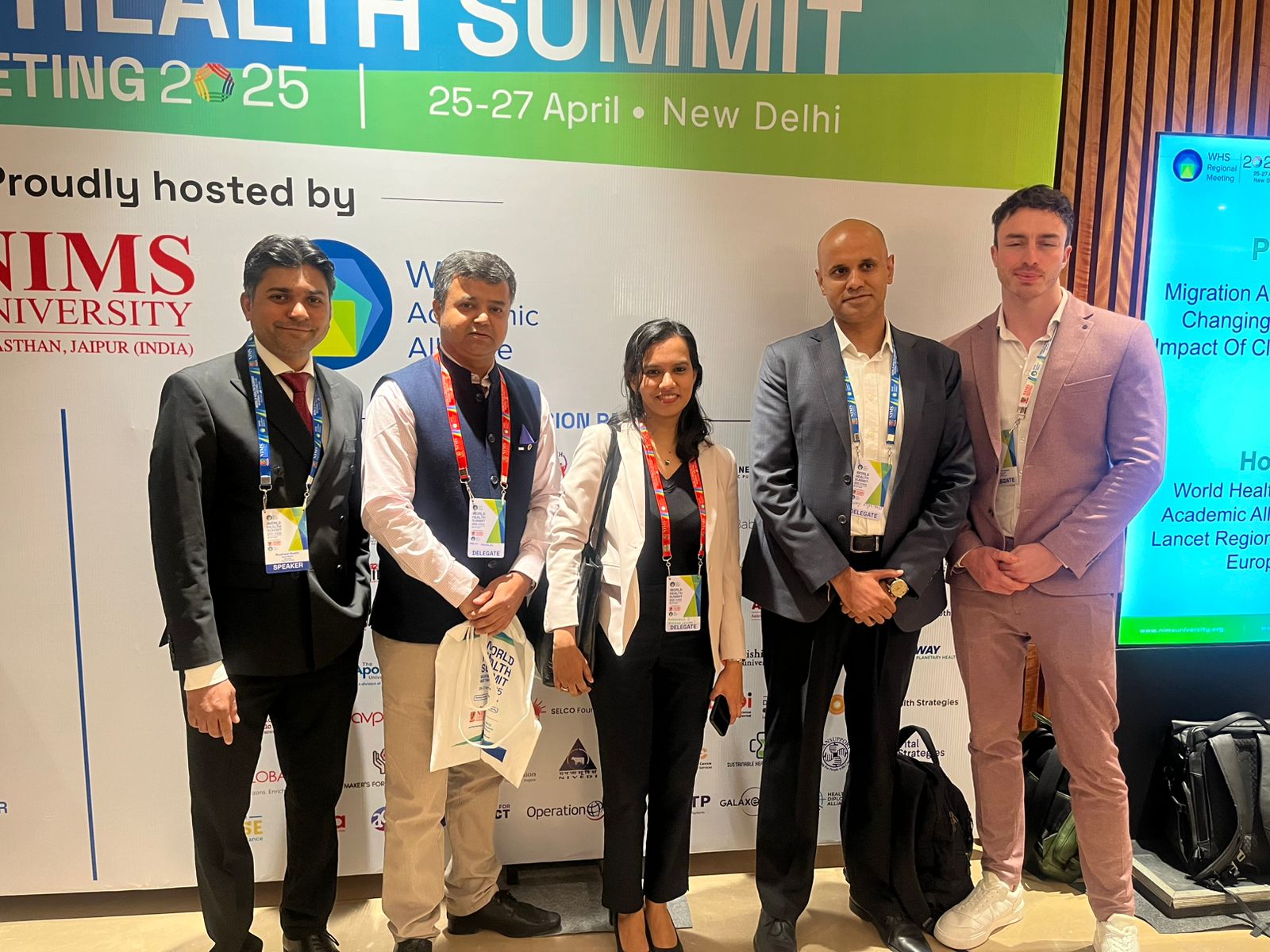 Group picture at the regional WHS meeting 2025 New Delhi