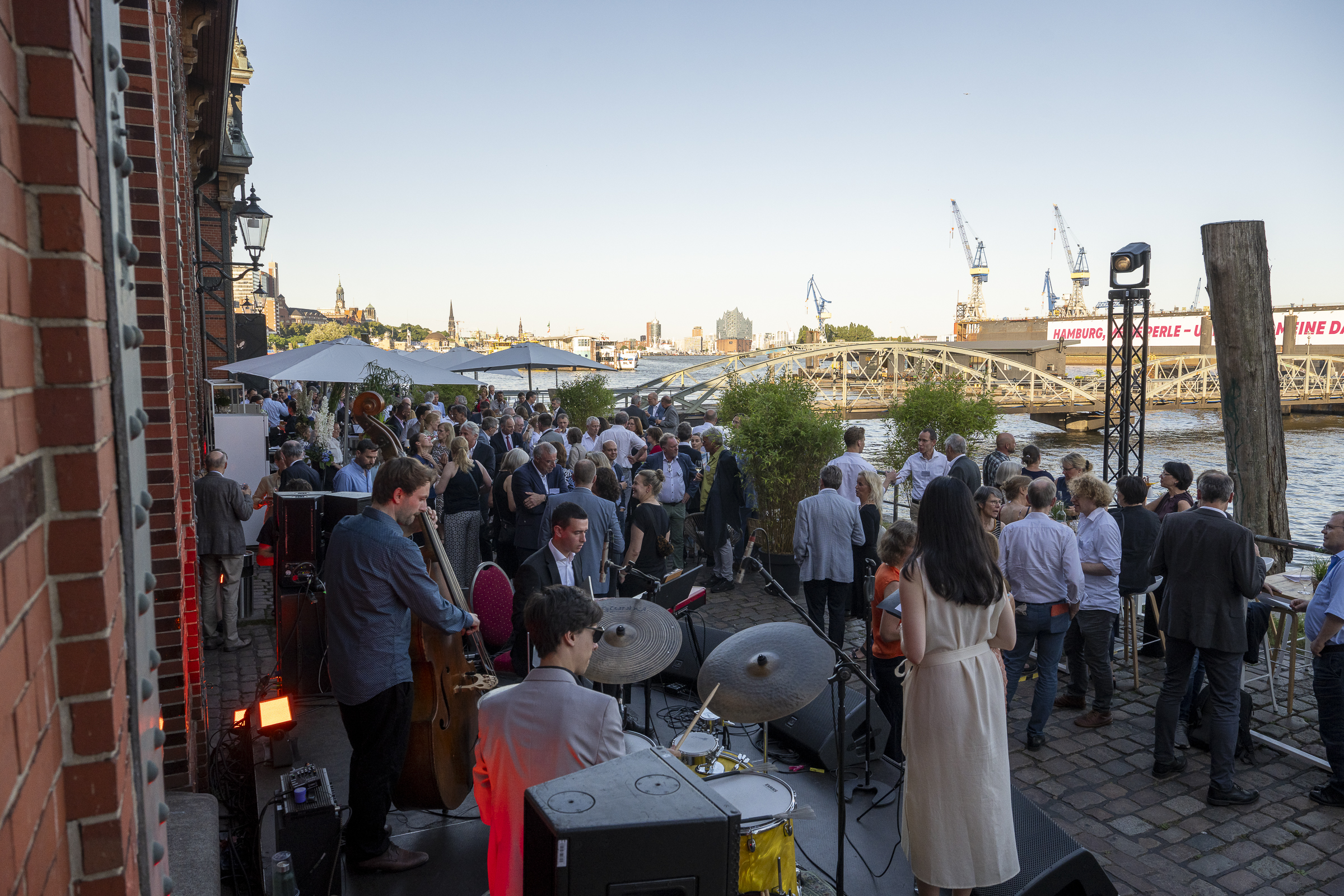 Empfang im Rahmen der Festveranstaltung.