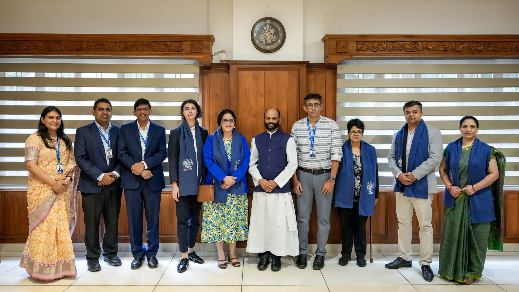Group picture of the participants at the Christ University Delhi NCR Campus