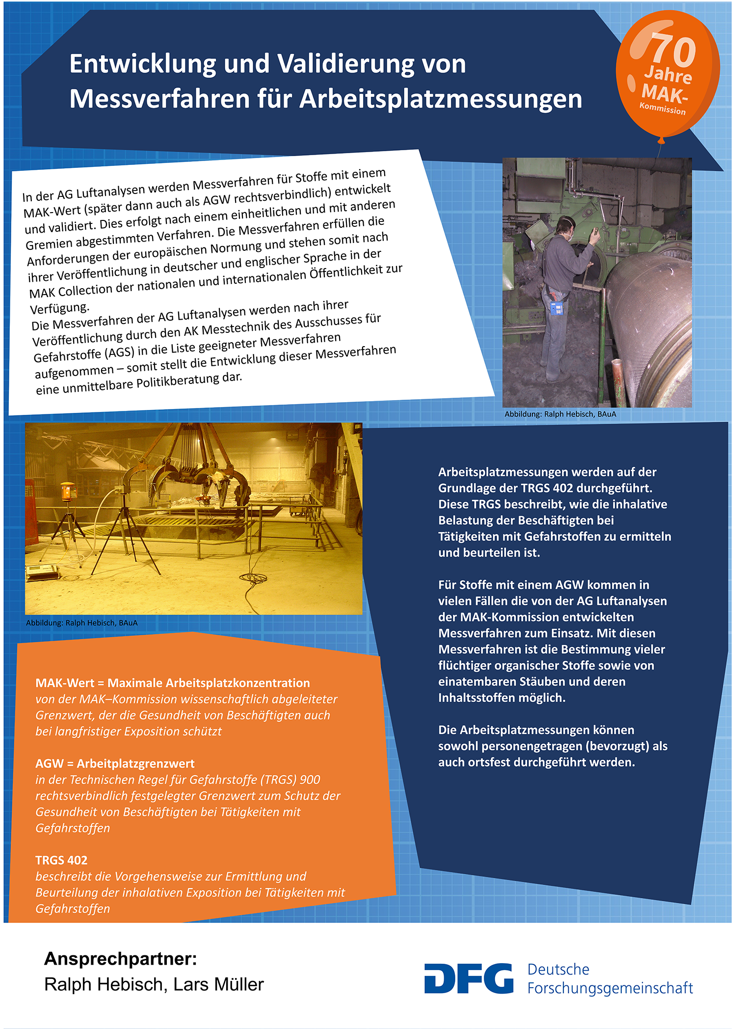 Poster Arbeitsplatzmessungen