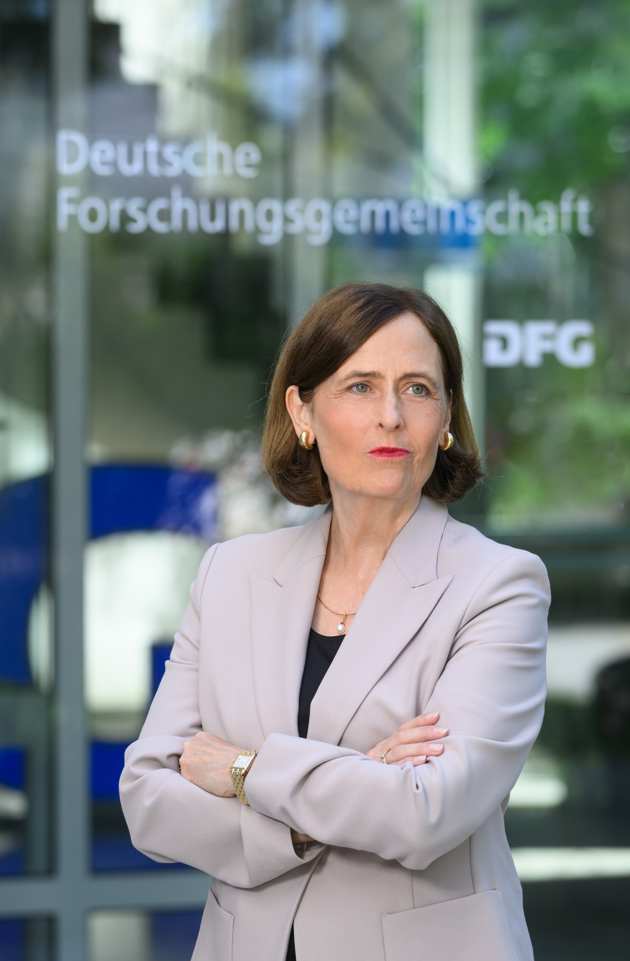 Portrait photo of DFG President Professor Katja Becker