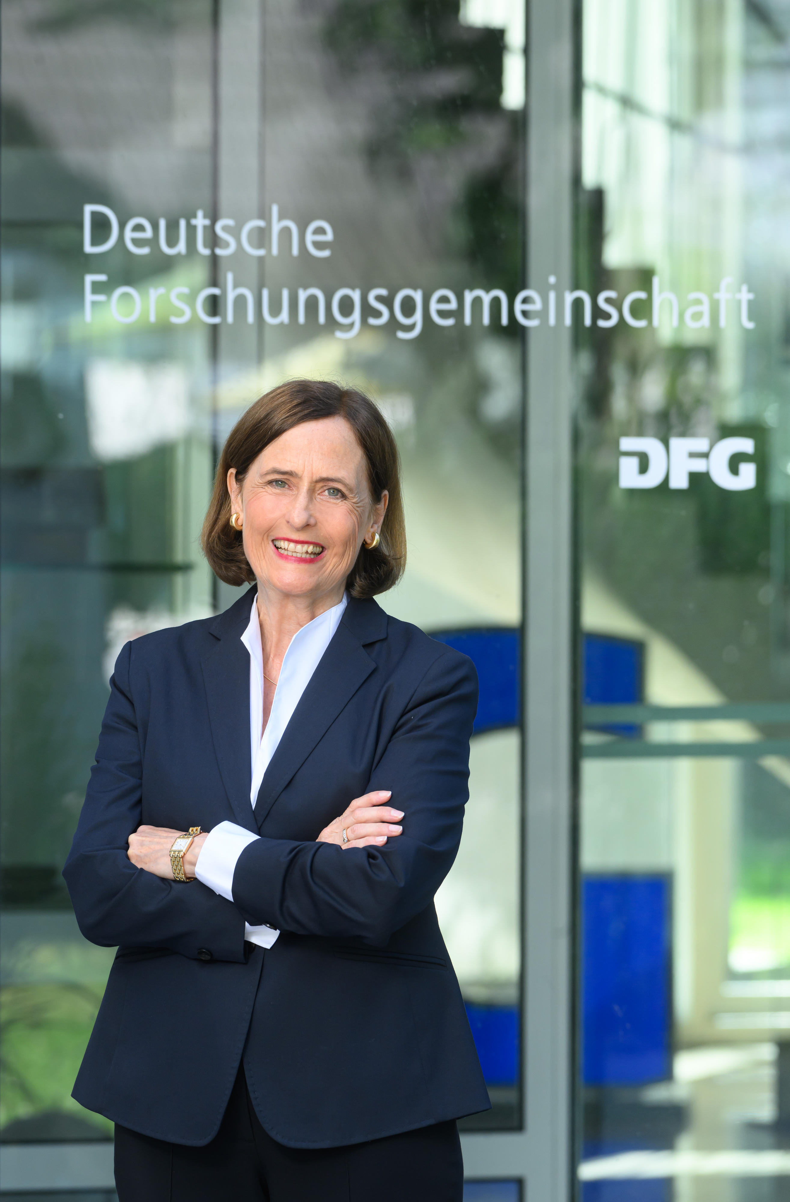 Portrait photo of DFG President Professor Katja Becker