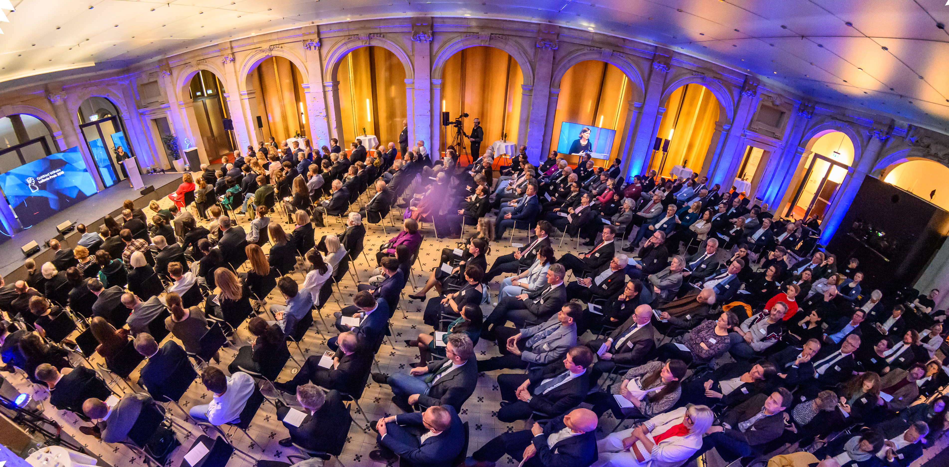 Der Leibniz-Saal der BBAW war gut besucht.