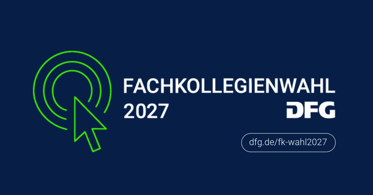 Logo für die Fachkollegienwahl 2027