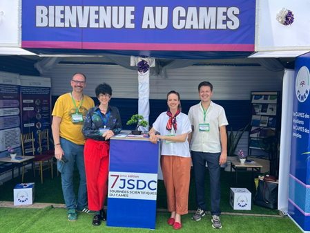 Gruppenbild der Teilnehmer*innen am CAMES Scientific Days in Lomé, Togo
