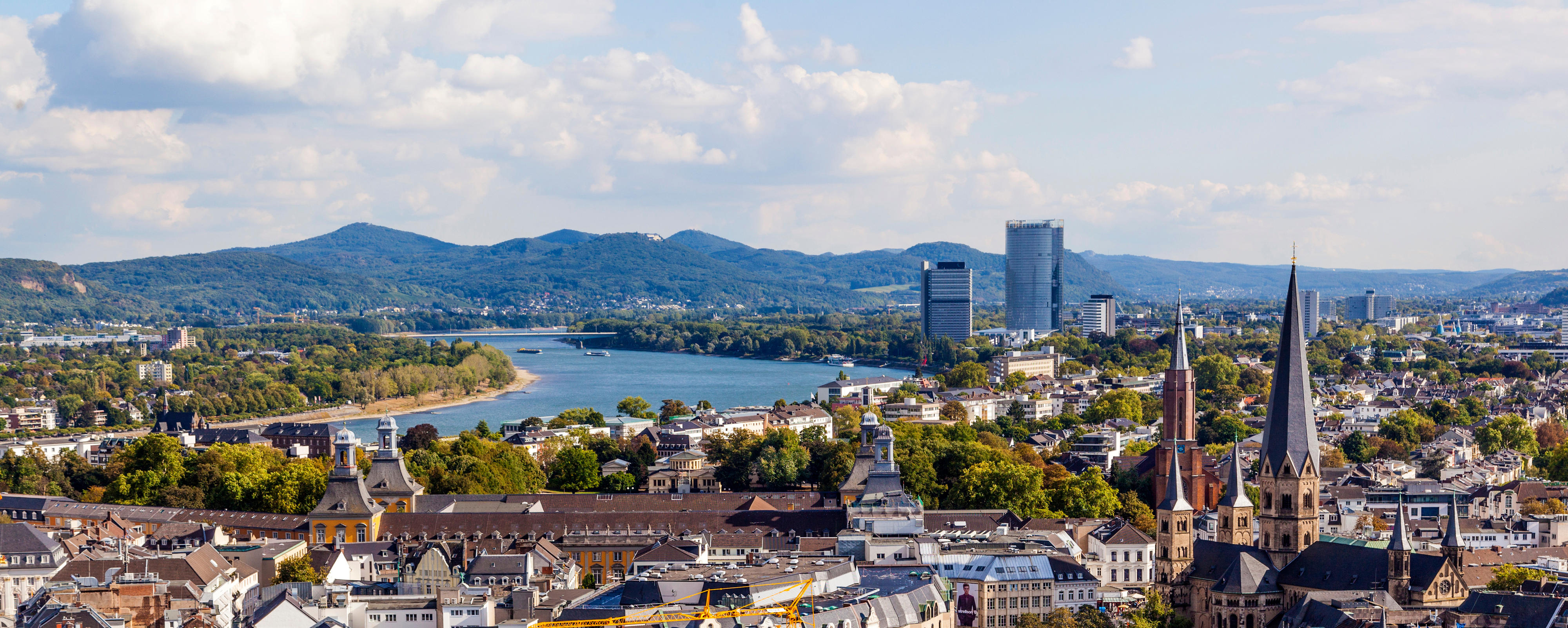 Panoramablick über Bonn