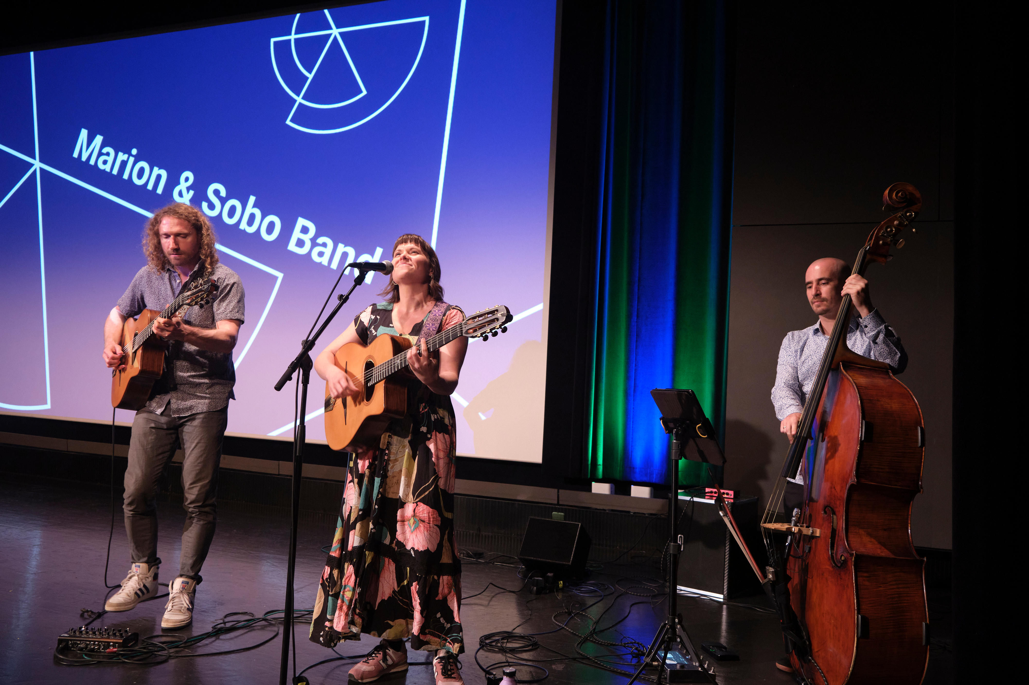 Musical accompaniment for the evening by the Marion & Sobo Band
