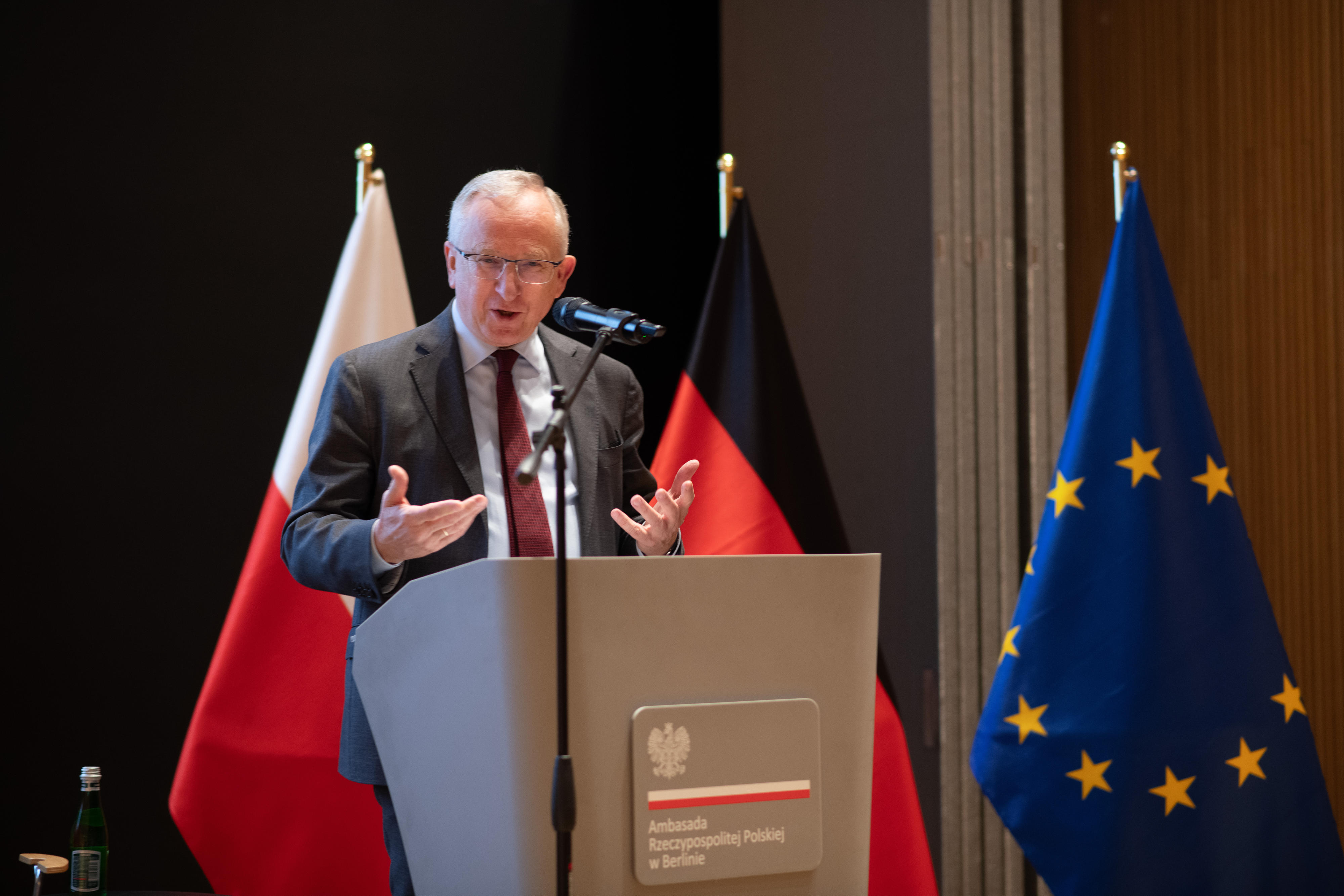 Welcome address by Jan Tombiński, Charge d’Affaires of the Embassy of the Republic of Poland in Berlin. 