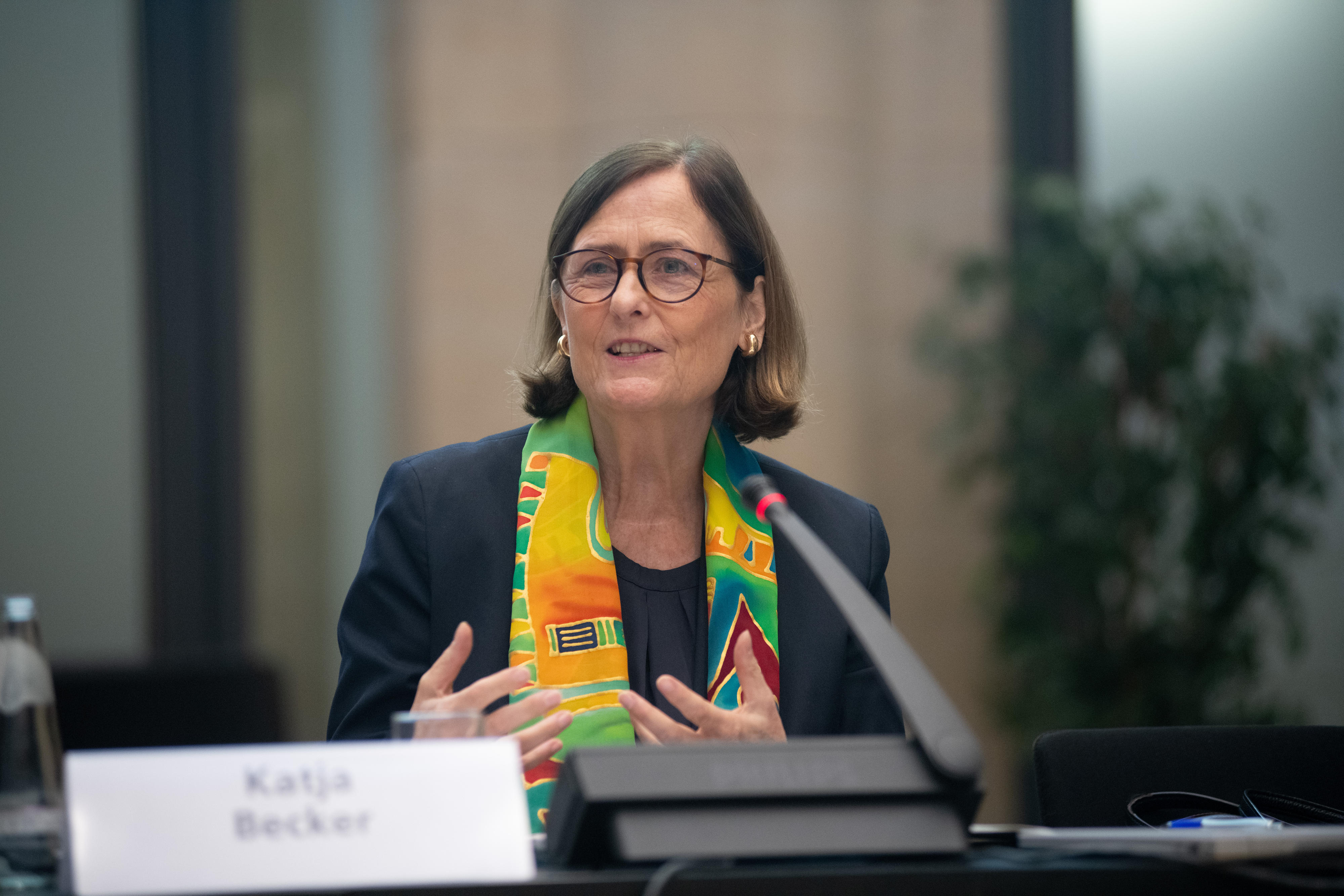 Moderation of the discussion by Professor Dr. Katja Becker, President, Deutsche Forschungsgemeinschaft.