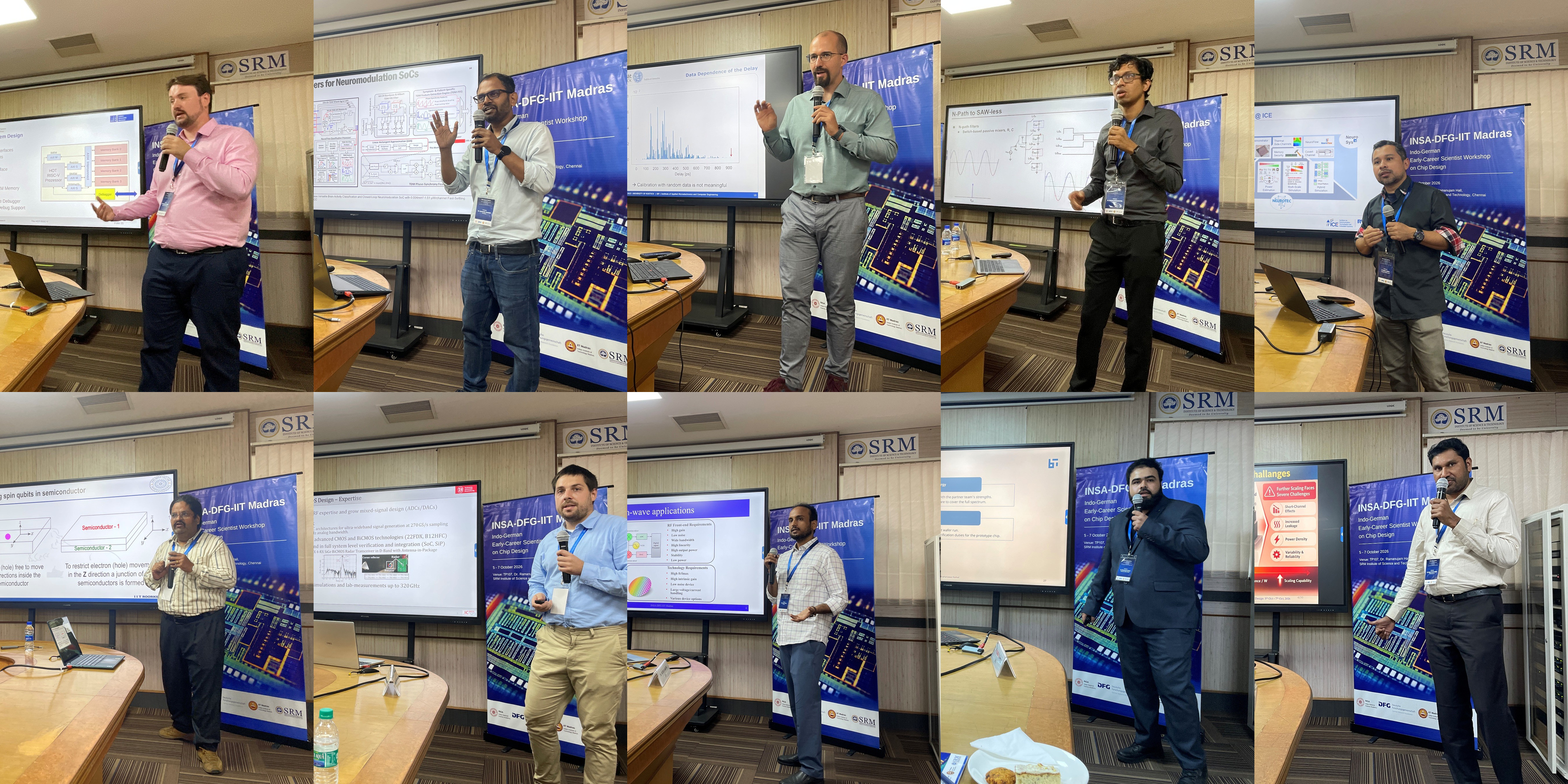 Collage of speakers