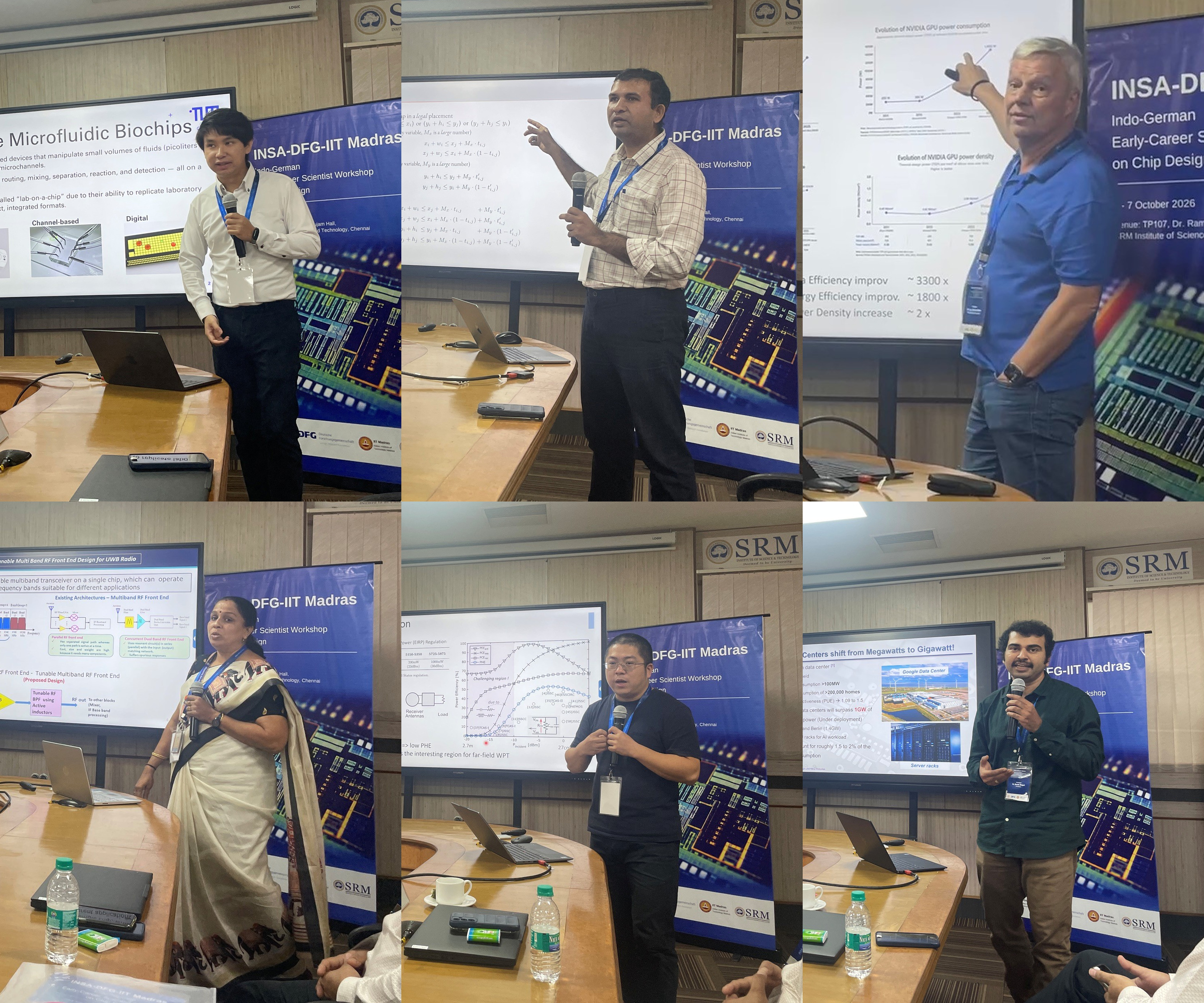 Collage of speakers