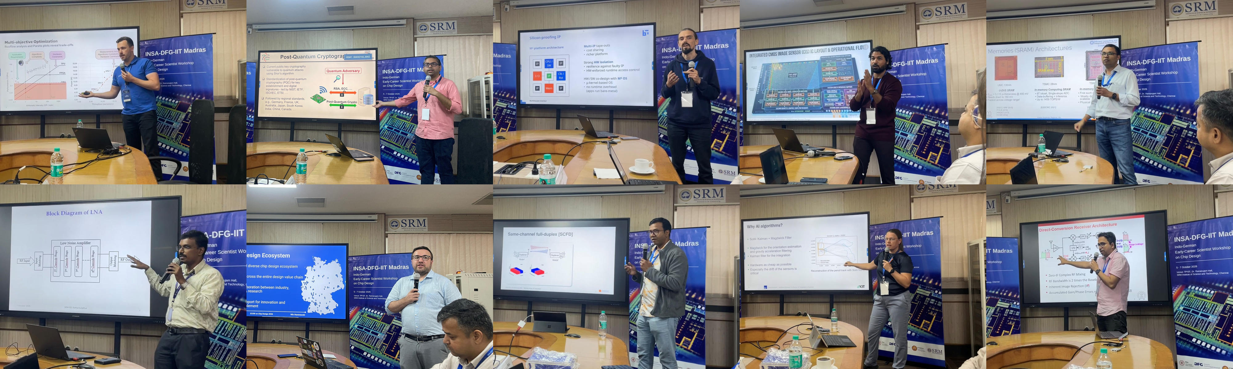 Collage of speakers